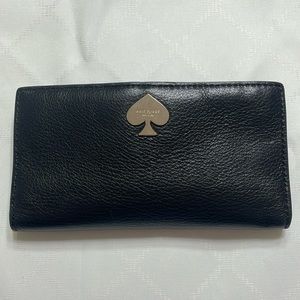 Kate Spade Black Bi-Fold Wallet
